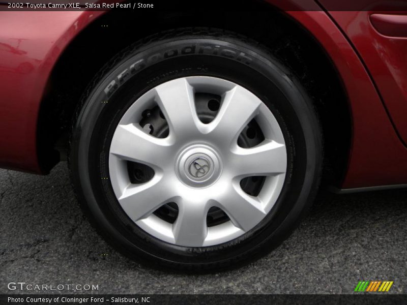 Salsa Red Pearl / Stone 2002 Toyota Camry XLE