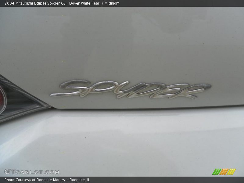 Dover White Pearl / Midnight 2004 Mitsubishi Eclipse Spyder GS