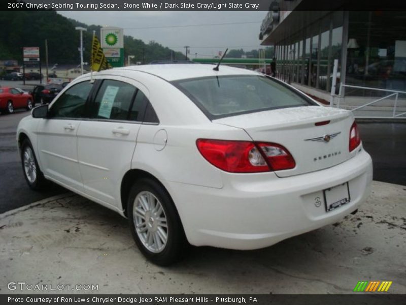 Stone White / Dark Slate Gray/Light Slate Gray 2007 Chrysler Sebring Touring Sedan