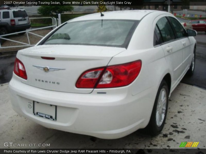 Stone White / Dark Slate Gray/Light Slate Gray 2007 Chrysler Sebring Touring Sedan