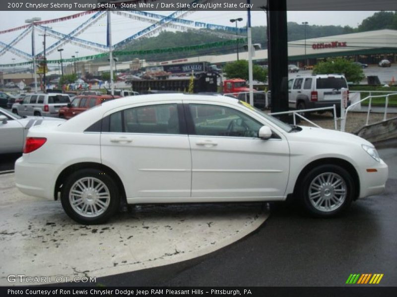 Stone White / Dark Slate Gray/Light Slate Gray 2007 Chrysler Sebring Touring Sedan