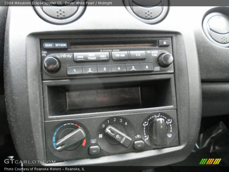 Dover White Pearl / Midnight 2004 Mitsubishi Eclipse Spyder GS