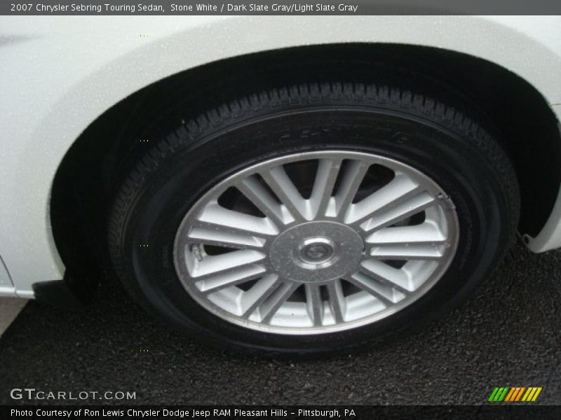 Stone White / Dark Slate Gray/Light Slate Gray 2007 Chrysler Sebring Touring Sedan