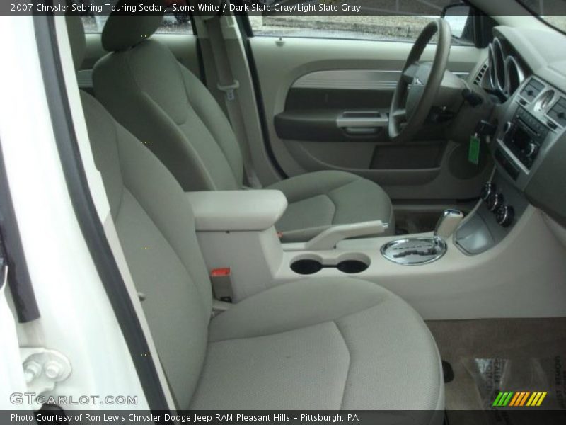 Stone White / Dark Slate Gray/Light Slate Gray 2007 Chrysler Sebring Touring Sedan