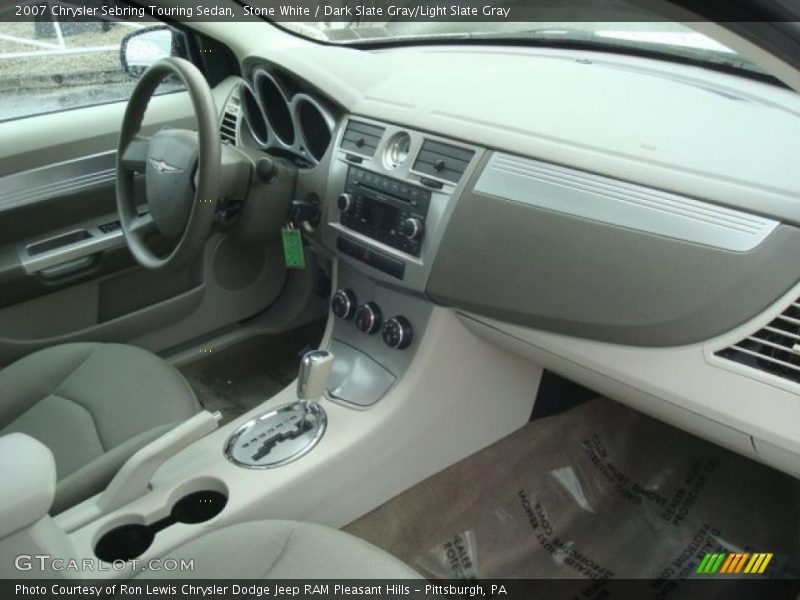 Stone White / Dark Slate Gray/Light Slate Gray 2007 Chrysler Sebring Touring Sedan