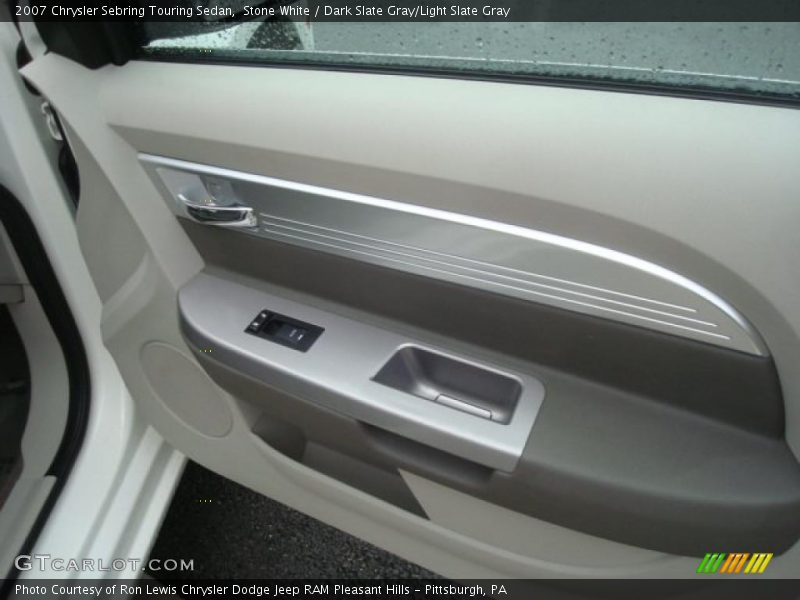 Stone White / Dark Slate Gray/Light Slate Gray 2007 Chrysler Sebring Touring Sedan