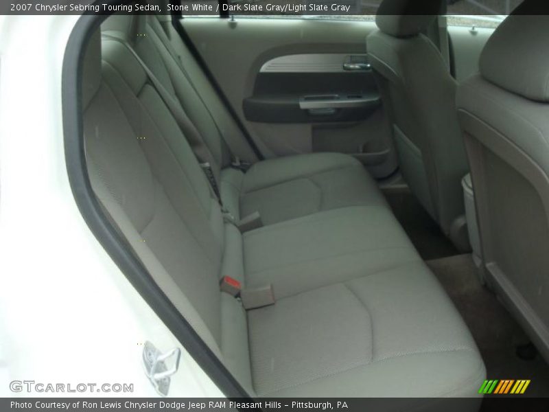 Stone White / Dark Slate Gray/Light Slate Gray 2007 Chrysler Sebring Touring Sedan