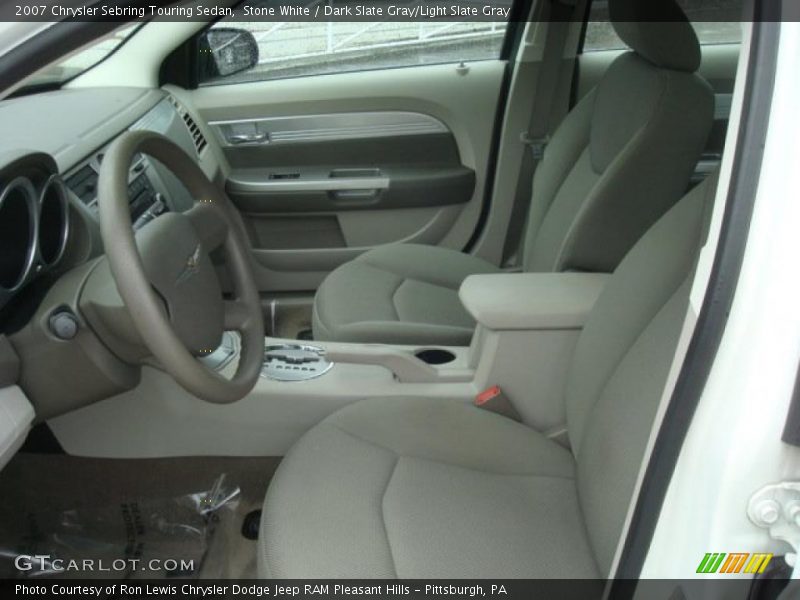 Stone White / Dark Slate Gray/Light Slate Gray 2007 Chrysler Sebring Touring Sedan