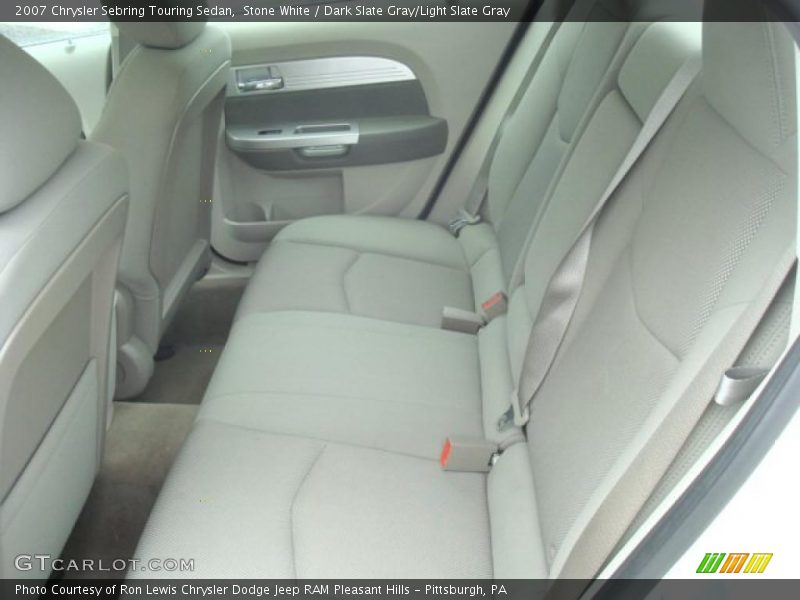 Stone White / Dark Slate Gray/Light Slate Gray 2007 Chrysler Sebring Touring Sedan