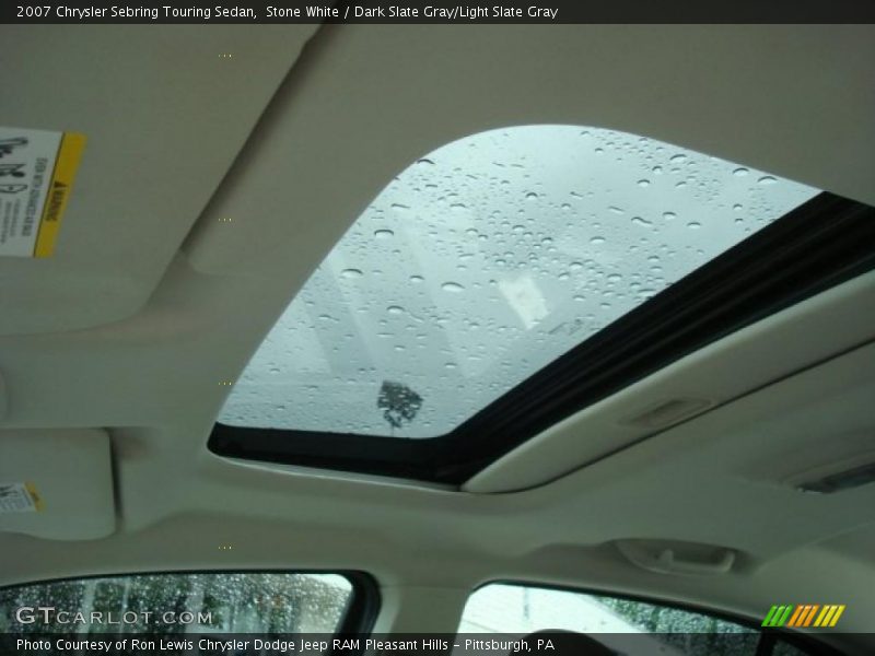 Stone White / Dark Slate Gray/Light Slate Gray 2007 Chrysler Sebring Touring Sedan