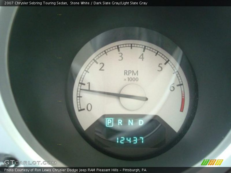 Stone White / Dark Slate Gray/Light Slate Gray 2007 Chrysler Sebring Touring Sedan
