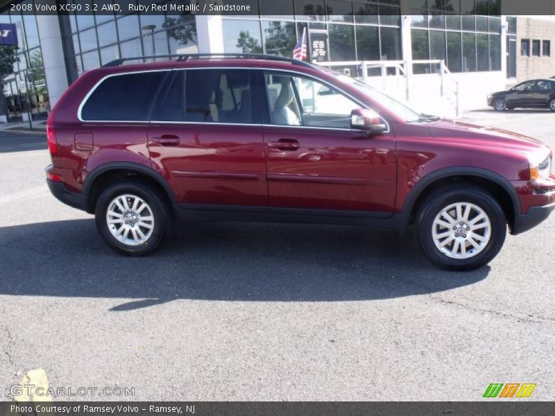 Ruby Red Metallic / Sandstone 2008 Volvo XC90 3.2 AWD