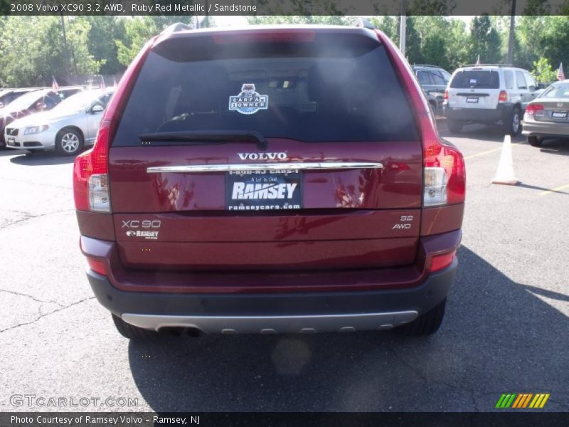 Ruby Red Metallic / Sandstone 2008 Volvo XC90 3.2 AWD