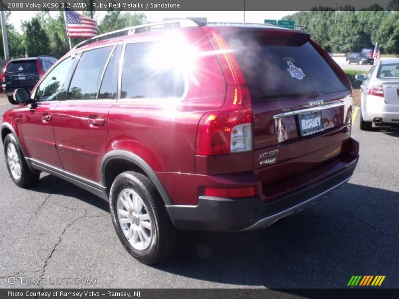 Ruby Red Metallic / Sandstone 2008 Volvo XC90 3.2 AWD