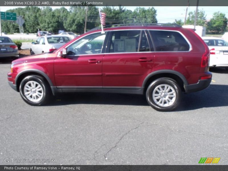 Ruby Red Metallic / Sandstone 2008 Volvo XC90 3.2 AWD