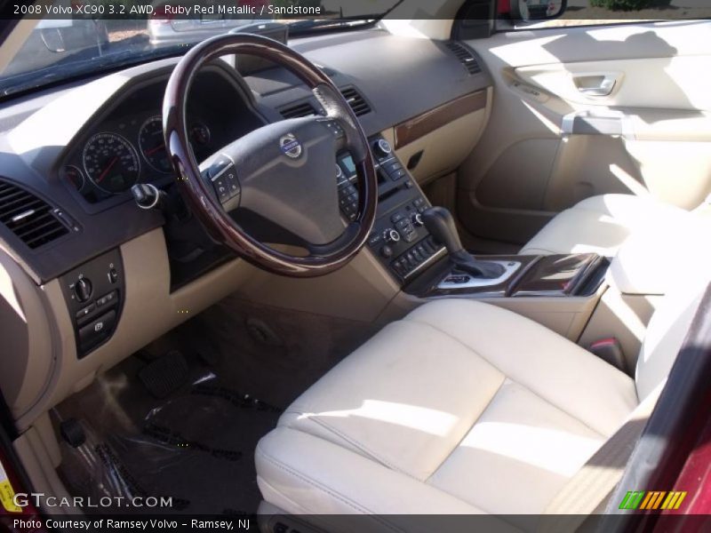 Ruby Red Metallic / Sandstone 2008 Volvo XC90 3.2 AWD