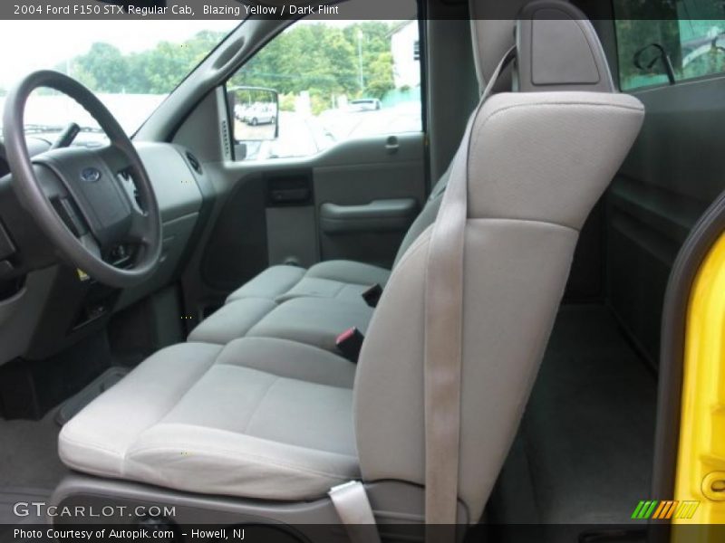 Blazing Yellow / Dark Flint 2004 Ford F150 STX Regular Cab
