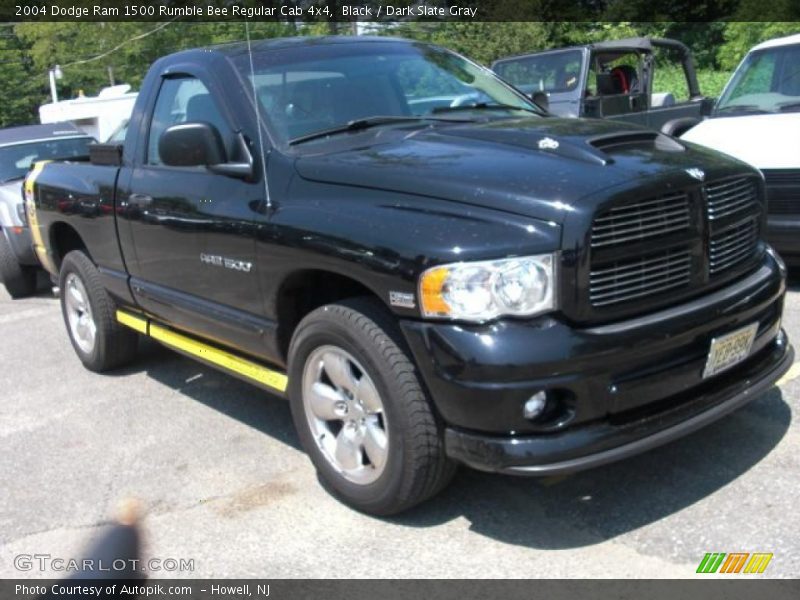 Black / Dark Slate Gray 2004 Dodge Ram 1500 Rumble Bee Regular Cab 4x4