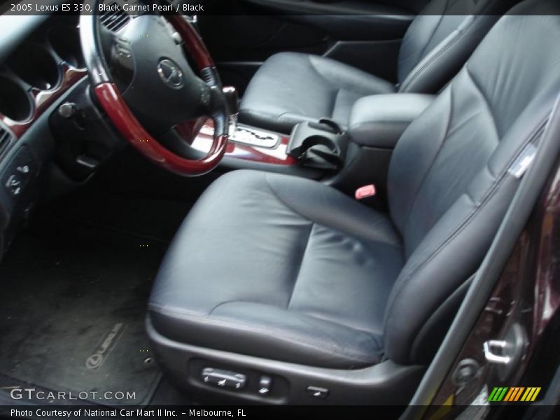 Black Garnet Pearl / Black 2005 Lexus ES 330