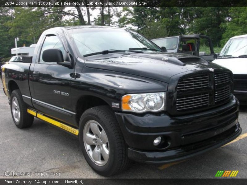Black / Dark Slate Gray 2004 Dodge Ram 1500 Rumble Bee Regular Cab 4x4