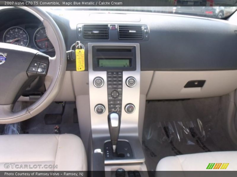 Magic Blue Metallic / Calcite Cream 2007 Volvo C70 T5 Convertible