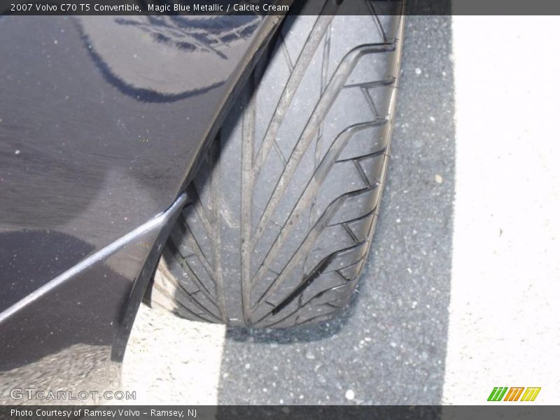 Magic Blue Metallic / Calcite Cream 2007 Volvo C70 T5 Convertible