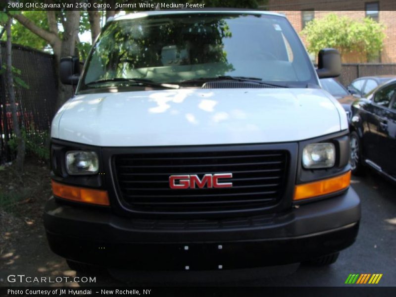 Summit White / Medium Pewter 2008 GMC Savana Van 2500 Cargo