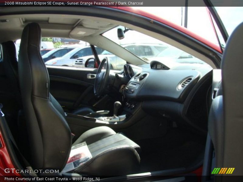 Sunset Orange Pearlescent / Dark Charcoal 2008 Mitsubishi Eclipse SE Coupe