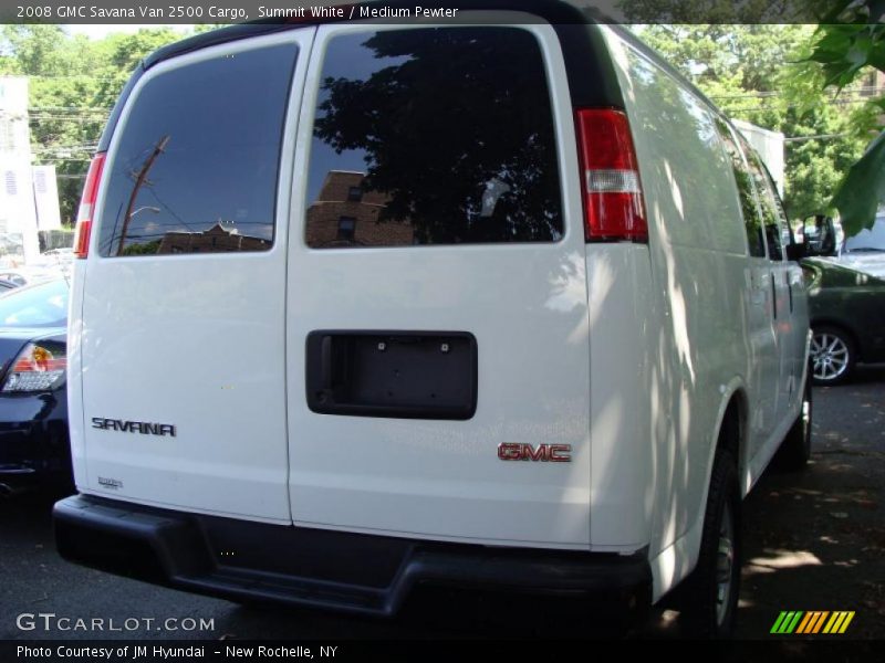 Summit White / Medium Pewter 2008 GMC Savana Van 2500 Cargo