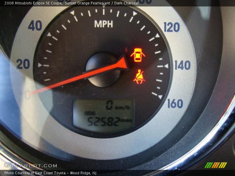 Sunset Orange Pearlescent / Dark Charcoal 2008 Mitsubishi Eclipse SE Coupe