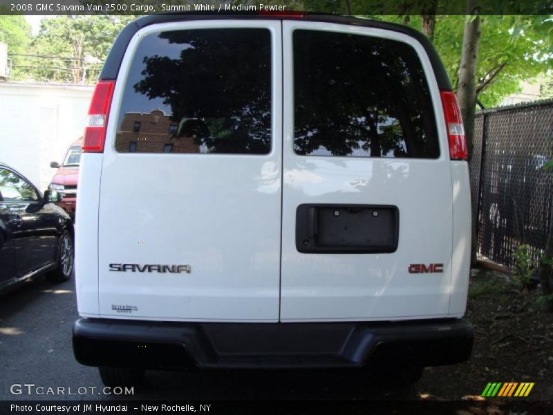 Summit White / Medium Pewter 2008 GMC Savana Van 2500 Cargo