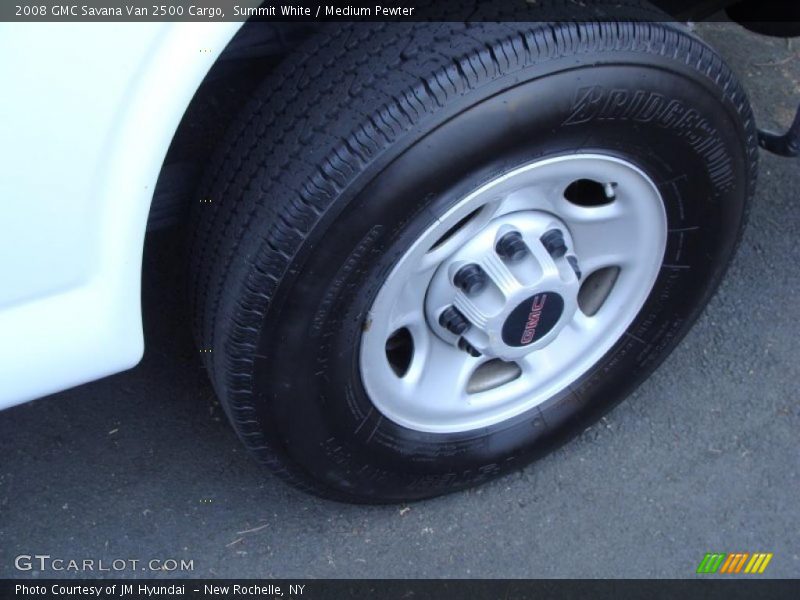 Summit White / Medium Pewter 2008 GMC Savana Van 2500 Cargo