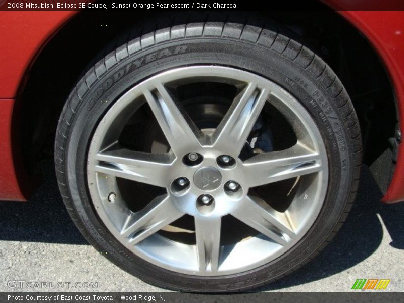 Sunset Orange Pearlescent / Dark Charcoal 2008 Mitsubishi Eclipse SE Coupe