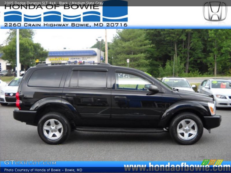 Black / Medium Slate Gray 2005 Dodge Durango SLT 4x4