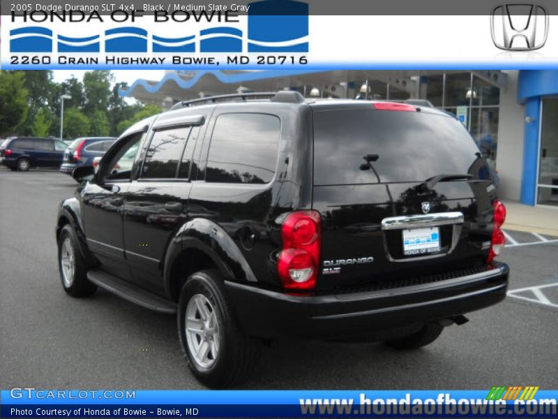 Black / Medium Slate Gray 2005 Dodge Durango SLT 4x4