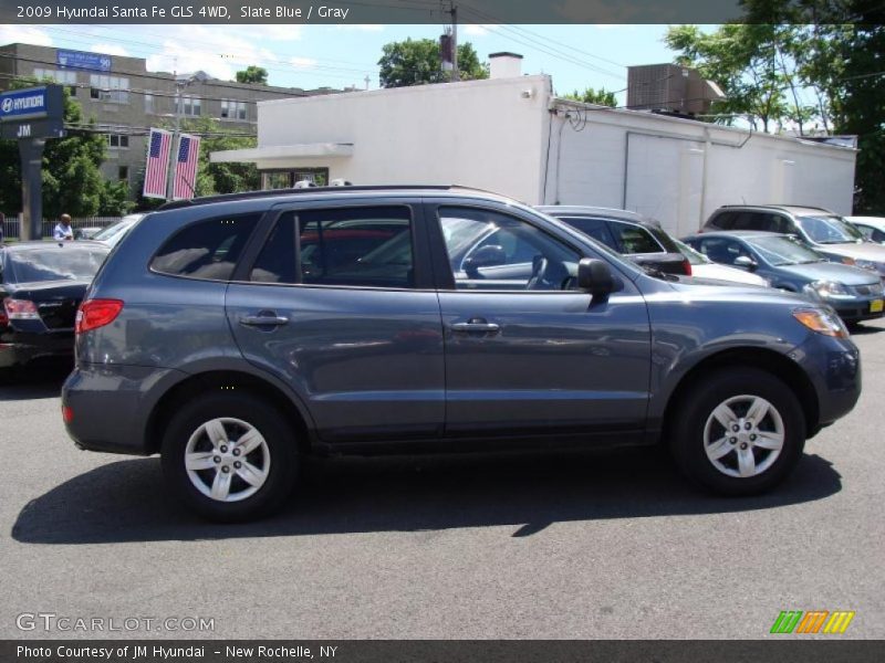 Slate Blue / Gray 2009 Hyundai Santa Fe GLS 4WD
