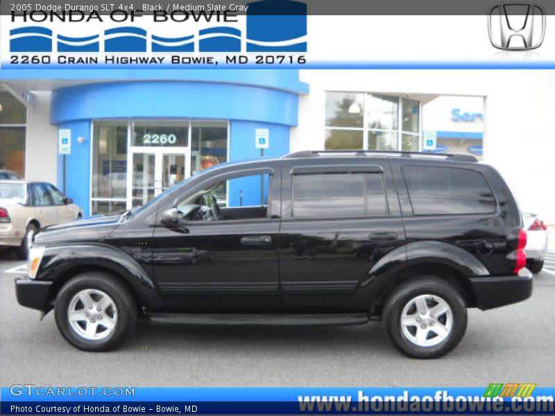 Black / Medium Slate Gray 2005 Dodge Durango SLT 4x4