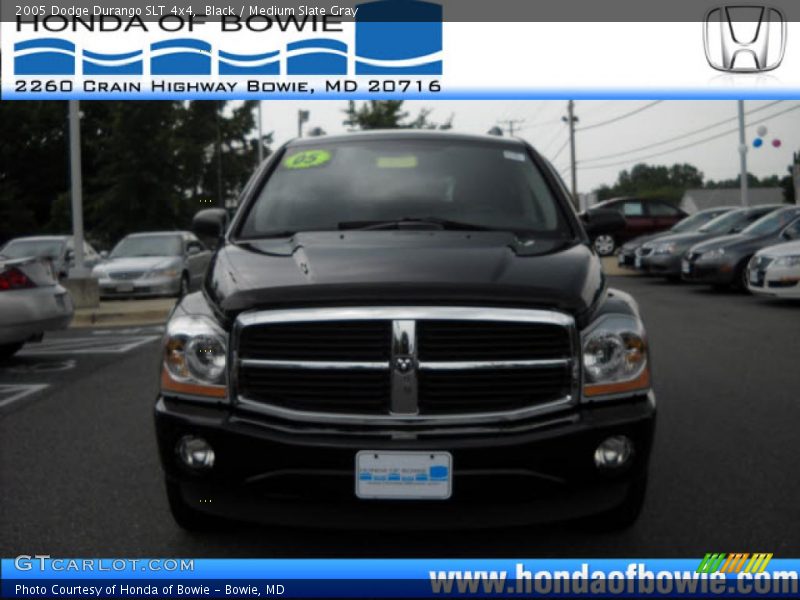 Black / Medium Slate Gray 2005 Dodge Durango SLT 4x4