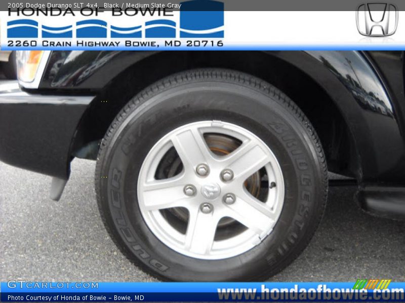Black / Medium Slate Gray 2005 Dodge Durango SLT 4x4