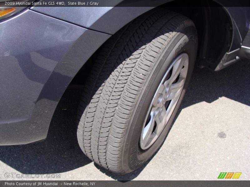Slate Blue / Gray 2009 Hyundai Santa Fe GLS 4WD