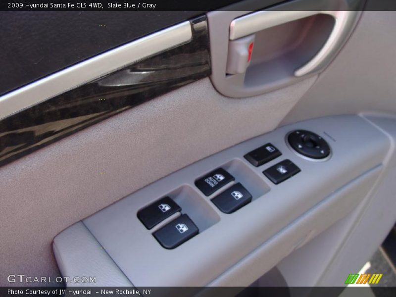 Slate Blue / Gray 2009 Hyundai Santa Fe GLS 4WD