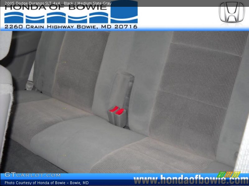 Black / Medium Slate Gray 2005 Dodge Durango SLT 4x4