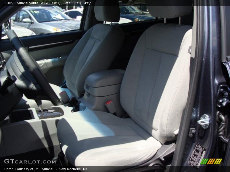 Slate Blue / Gray 2009 Hyundai Santa Fe GLS 4WD