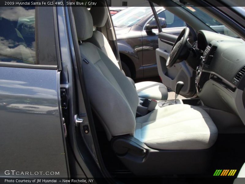 Slate Blue / Gray 2009 Hyundai Santa Fe GLS 4WD
