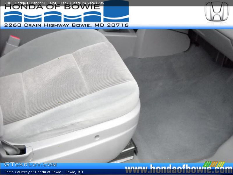 Black / Medium Slate Gray 2005 Dodge Durango SLT 4x4
