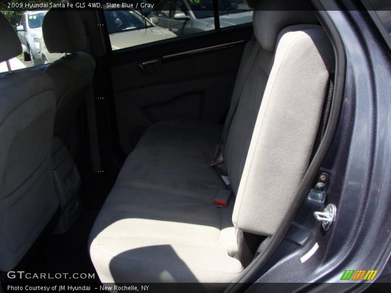 Slate Blue / Gray 2009 Hyundai Santa Fe GLS 4WD