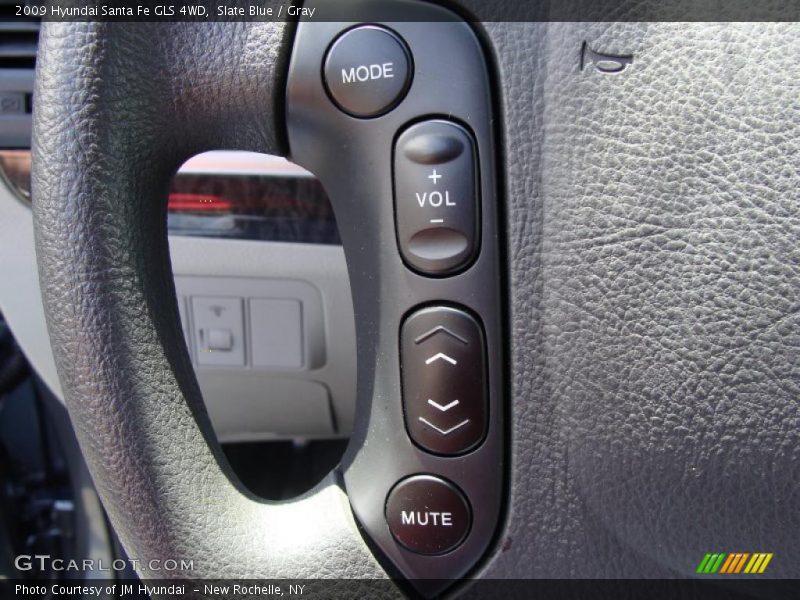 Slate Blue / Gray 2009 Hyundai Santa Fe GLS 4WD