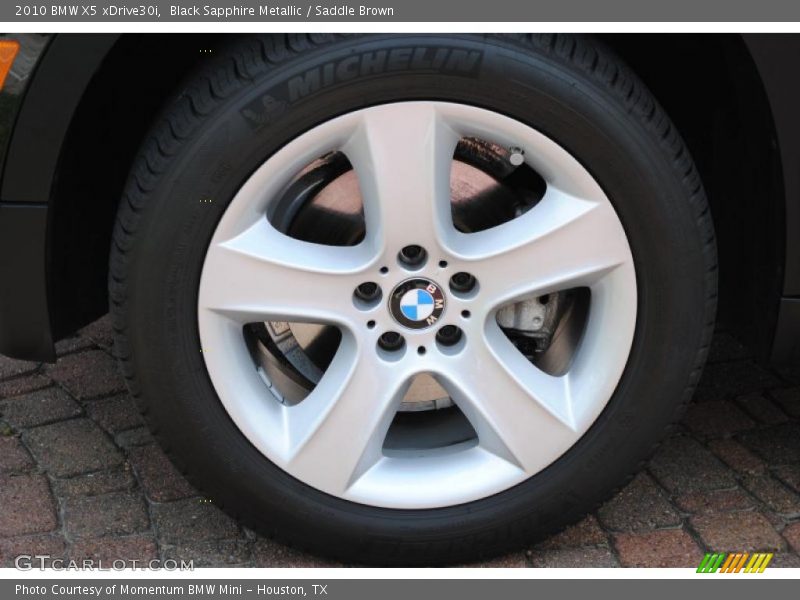 Black Sapphire Metallic / Saddle Brown 2010 BMW X5 xDrive30i