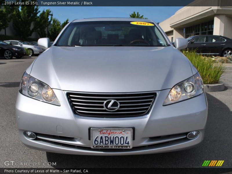 Tungsten Silver Metallic / Black 2007 Lexus ES 350