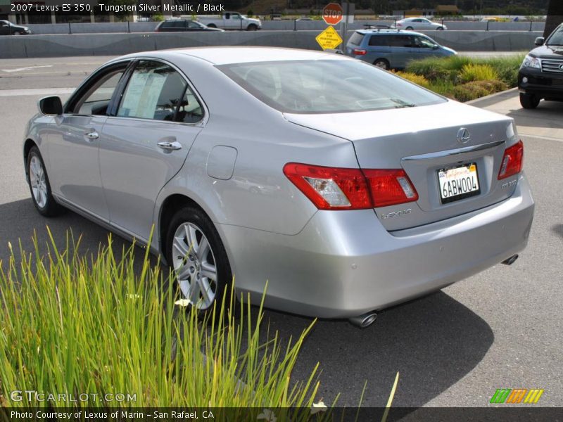 Tungsten Silver Metallic / Black 2007 Lexus ES 350